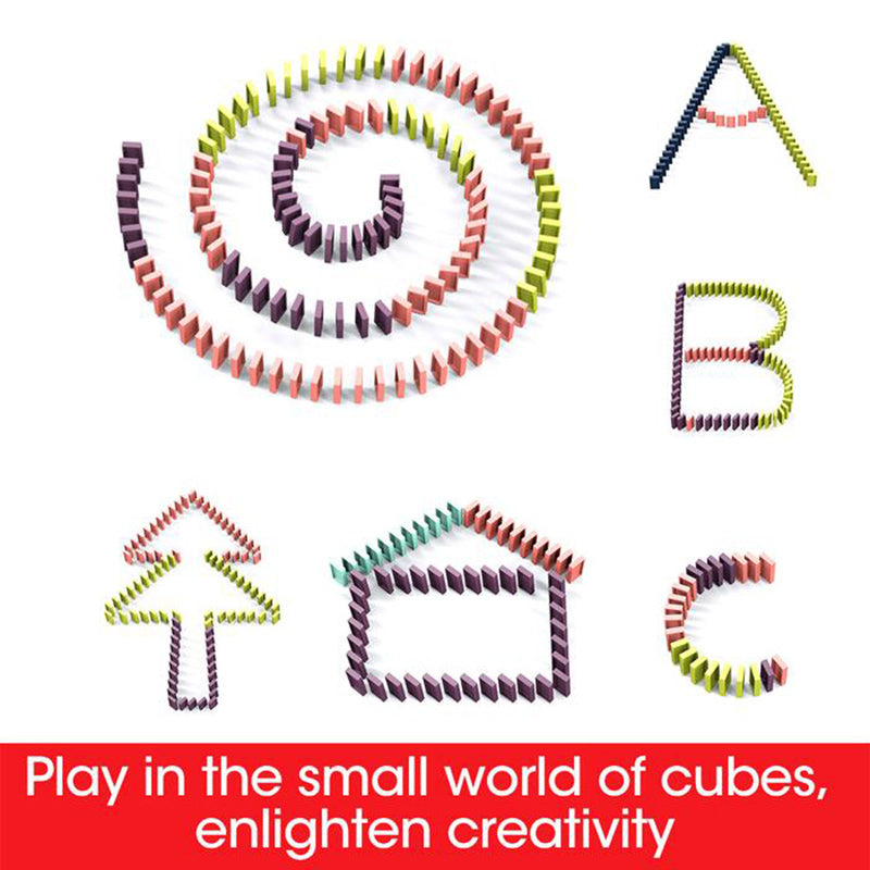 Giocattolo Treno Domino per Bambini – Puzzle Automatica, Macchinina, Blocchi da Costruzione Elettrici con Rilascio Automatico, Licenza Originale